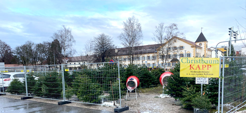 Christbaumverkauf in Geretsried